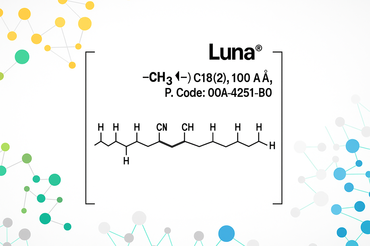 Luna® 3 µm C18(2) 100 Å, P. Code: 00A-4251-B0